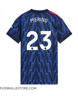 Günstige Arsenal Mikel Merino #23 Auswärtstrikot Damen 2025-26 Kurzarm